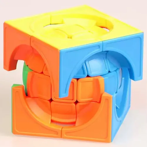 Cubo Mágico Coração 3x3x3 YJ Yong Jun Heart Love Vermelho