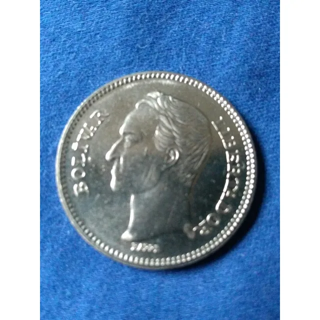 Moneda Antigua De 5 Bolívares 1989-1990 (lote De 40 Monedas)