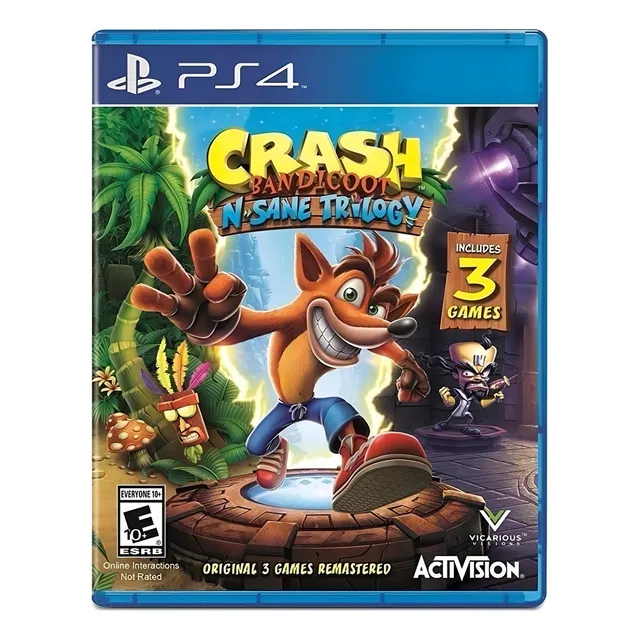 Crash Bandicoot: N Sane Trilogy Fisico Playstation 4
