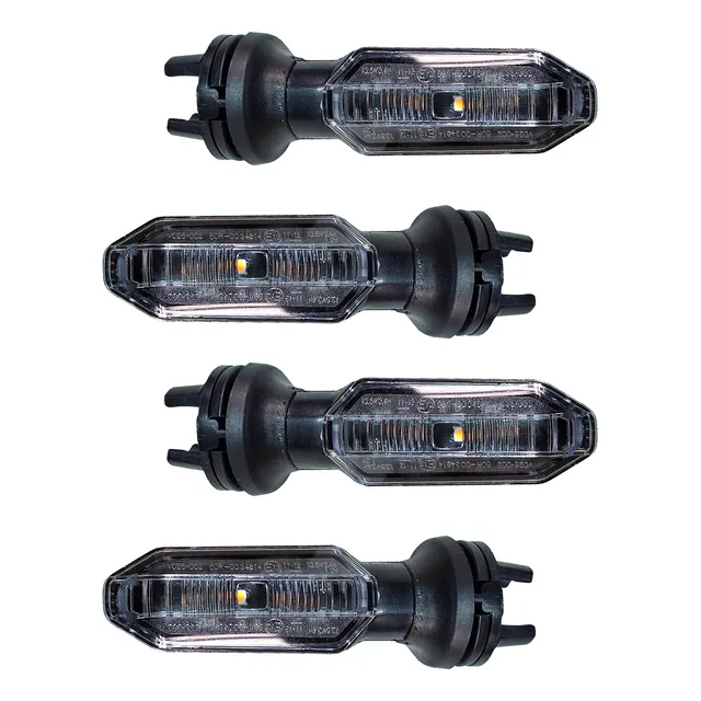 Kit 4 Pisca Seta Led Soquete Para Cg 150 Fan 2014 2015 2016