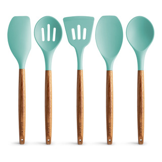 Set De Utensilios De Cocina Zulay De Silicona Antiadherente Set De Utensilios De Cocina Zulay De Silicona Antiadherente