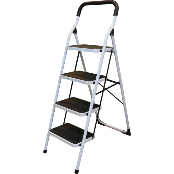 Escalera Tabular Plegable De Acero Surtek Ett4 4 Escalones