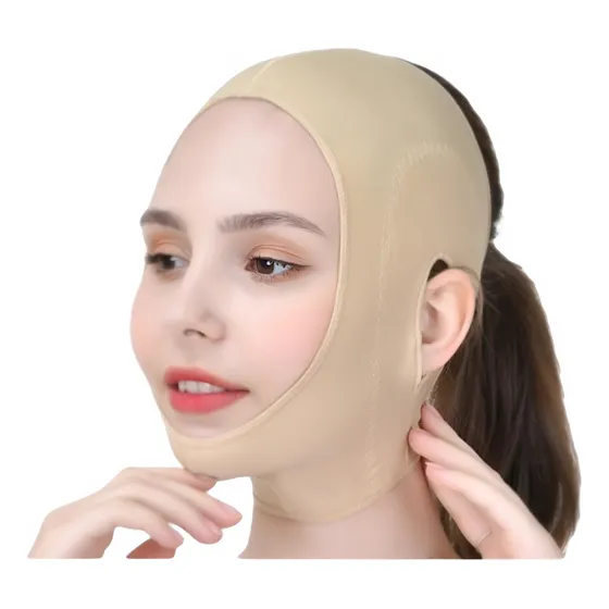 Faja Mascara Facial Reductora De Papada Afirmante V