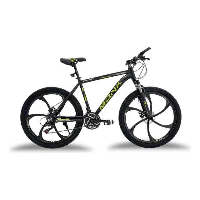 Bicicleta De Montaña Monk Viper Rodada 26 21 Velocidades