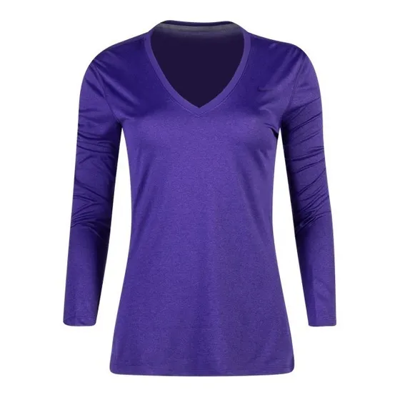 Camisa Deportiva Nike Legend Para Damas Cuello En V Original