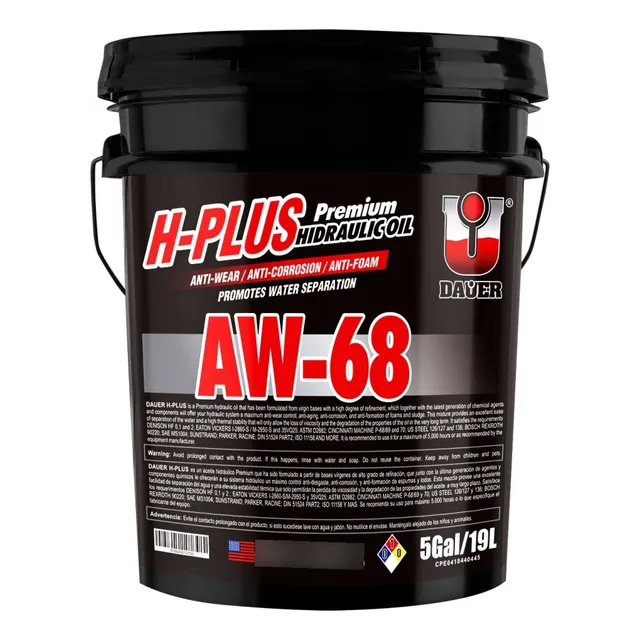 Aceite Hidraulico Aw68 Dauer Paila