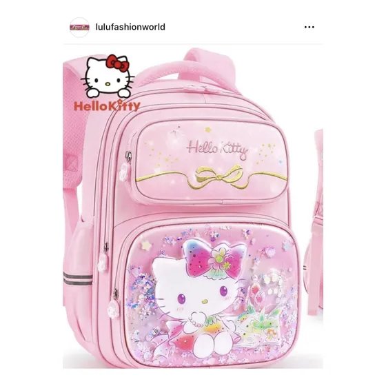 Morral Escolar De Hello Kitty Original Sanrio