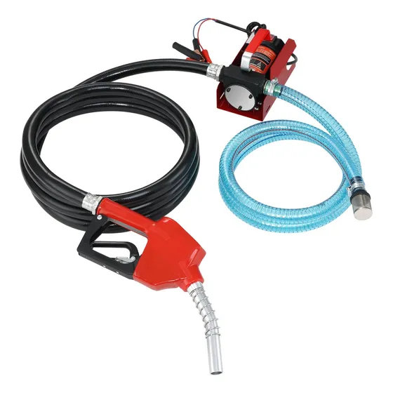 Bomba Transferencia Diesel 10 Gal. 12vdc + Pistola+mangueras