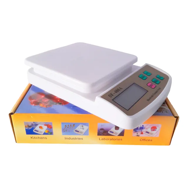 Pesa Gramera Bascula Digital Cocina Alimentos 10kg 