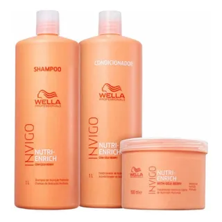 Kit Wella Profissionals Invigo Nutri Enrich (3 Produtos) Kit Wella Profissionals Invigo Nutri Enrich (3 Produtos)