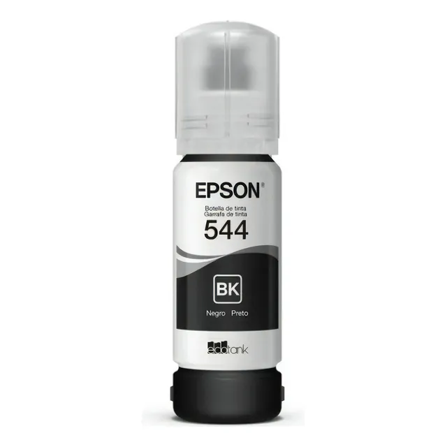 Tinta de impresora Epson 544 negra 65 ml