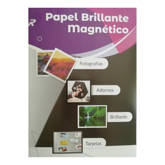 Papel Foto Magnético (imantado)