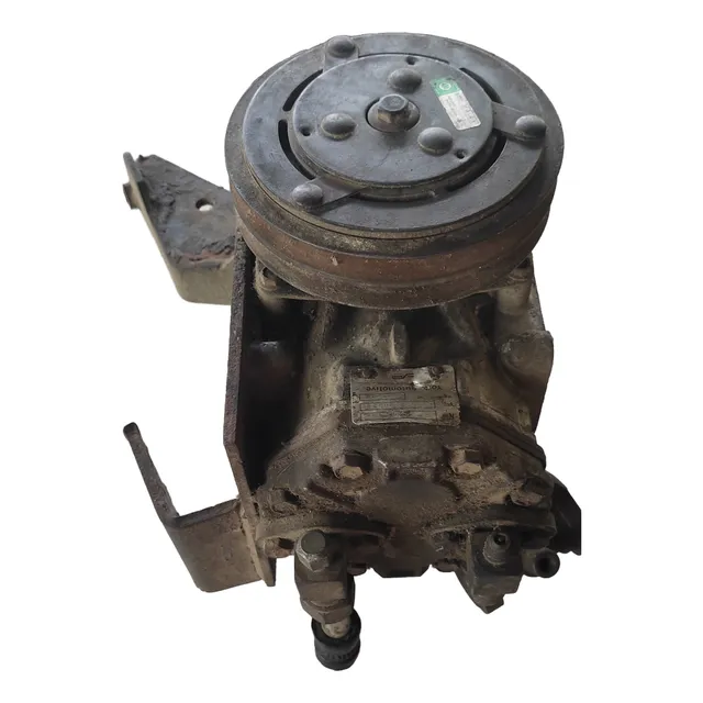 Compresor  Aire Automotriz York 12v Modma-6a Polea 2 Canale