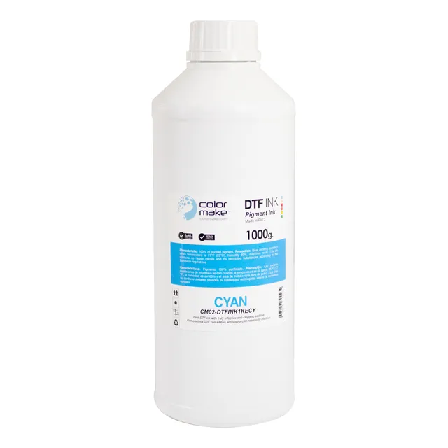 Tinta Color Make Para Dtf Cmykw 1 Litro