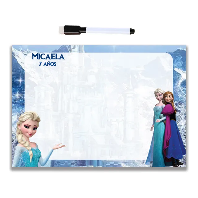 30 Pizarras Personalizadas Con Marcador Souveniers Frozen