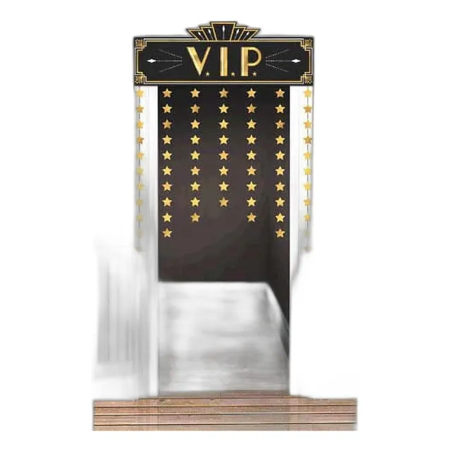 Amscan Party Supplies Cortina De Puerta Glitz Y Glam (12 Ct)