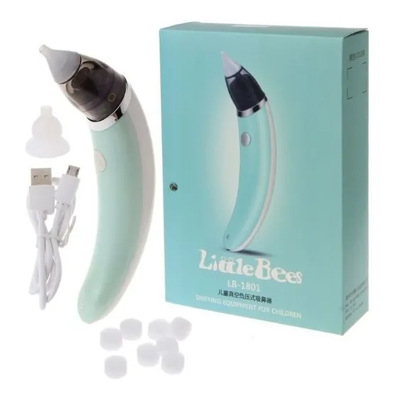 Aspirador nasal eléctrico para bebés para limpieza de nariz