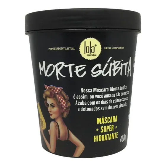 Máscara Hidratación De Profunda Morte Súbita Lola Cosmectic