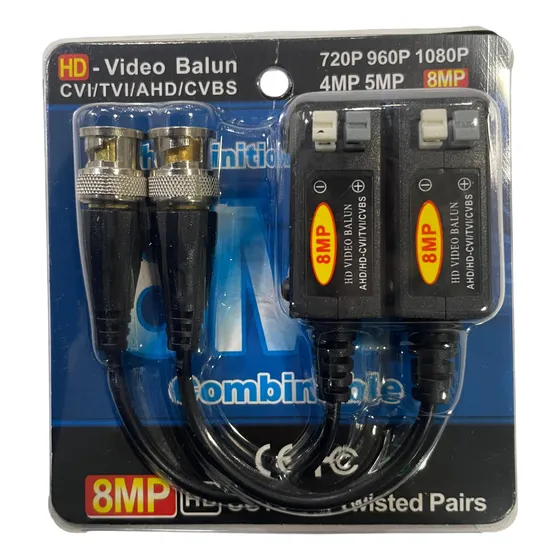 Video Balun Pasivo Hd Sptline Para Camaras De Seguridad