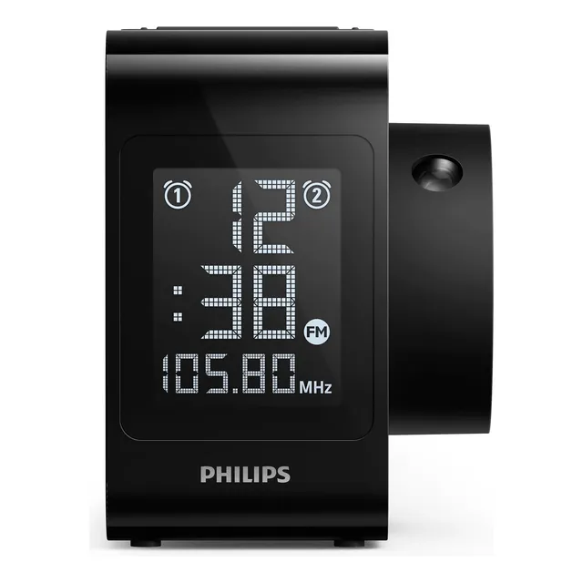 Philips Radio Reloj Aj4800/12 Con Proyector De Pared