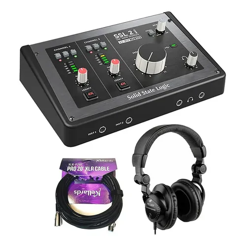 Solid State Logic Ssl2 Mkii 32-bit /192khz Cor Cinza-escuro