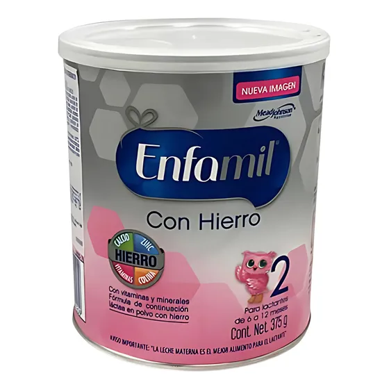 Enfamil Fórmula Láctea En Polvo  Hierro Etapa 2