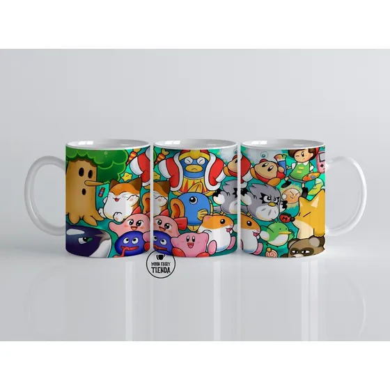 Caneca Kirby Nintendo Jogo Game Wii Gameboy 003 Presente