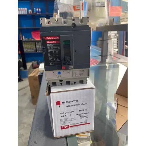 Interruptor Termomagnetico Nes36100tm Federal Pacific