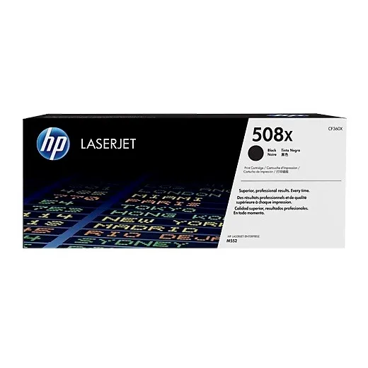 Toner Hp 508x Cf360x Negro Laserjet M553dn/m577dn Alto Rendi