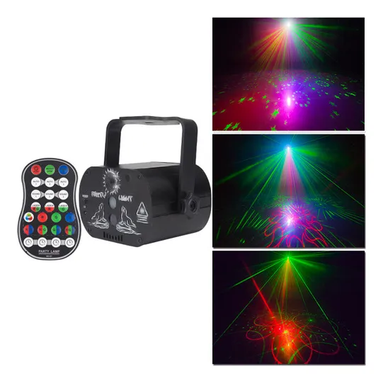 Bake Proyector Holográfico Dj Laser Show 6w Rgb Dmx