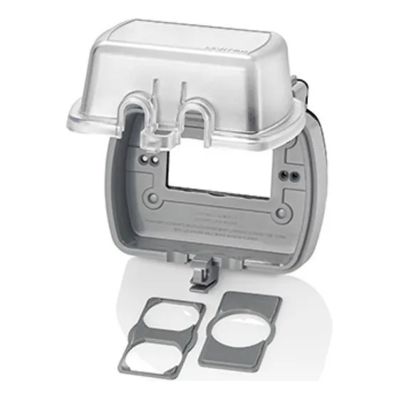 Tapa Leviton 05981-ucl Intemperie Instalación Horizontal