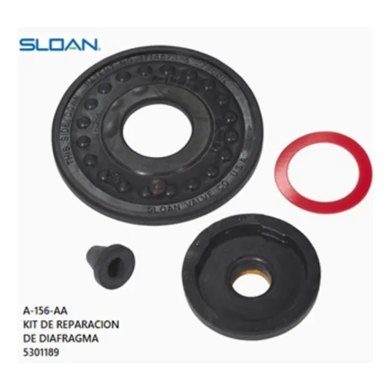 A-156-aa Kit Reparación De Diafragma Sloan Para Fluxometro