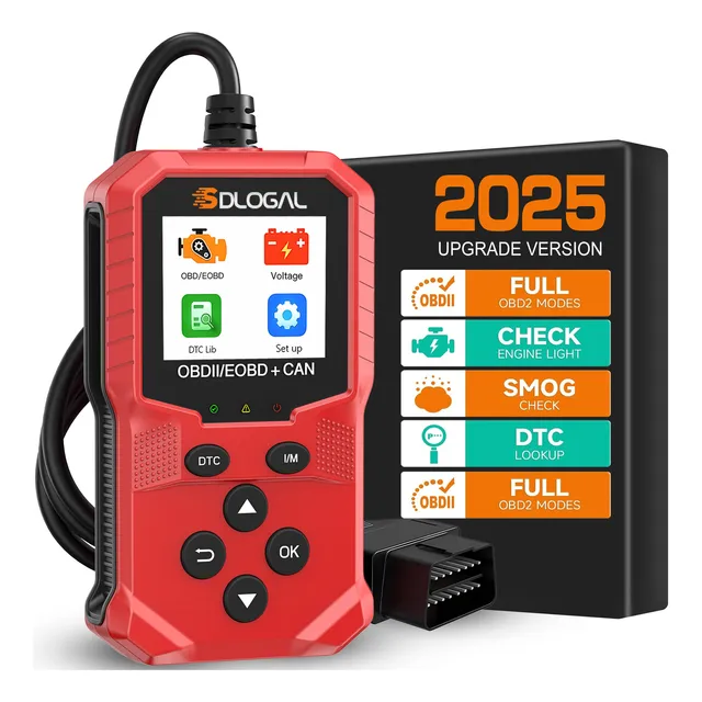 Escaner Automotriz V601 Obd2 Multifuncional Scanner Sdlogal