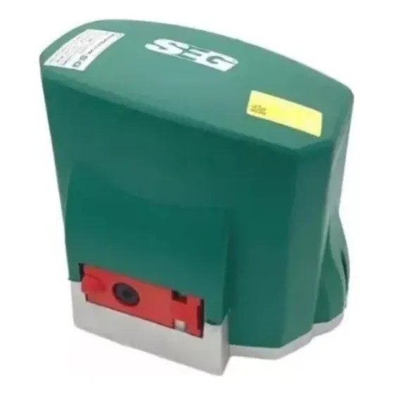 Motor de portón residencial SEG KDZ FIT Solo FIT 220V 60Hz color verde oscuro