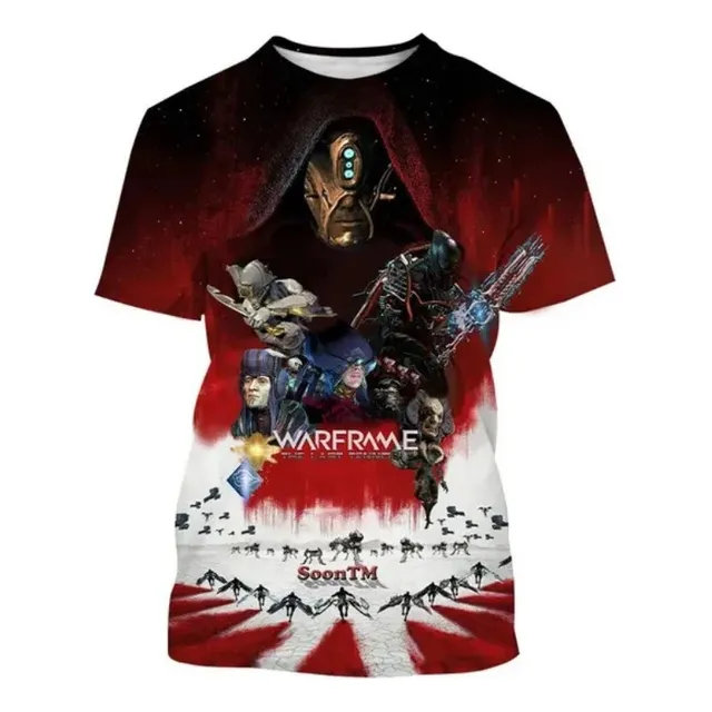 Tx Camiseta De Hombre Impresa En 3d Warframe