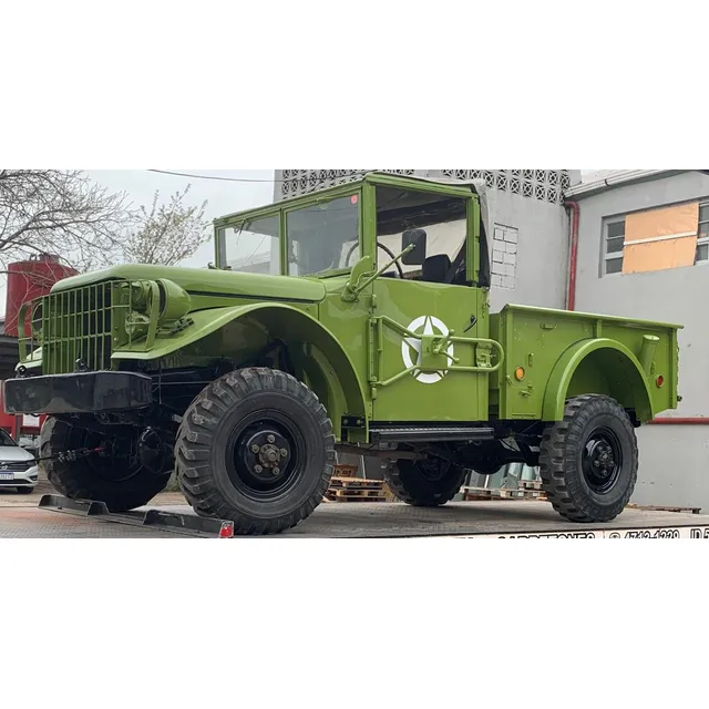Dodge M37 Jeepon Camion Militar 4x4 Patentado C/ Perkins 6