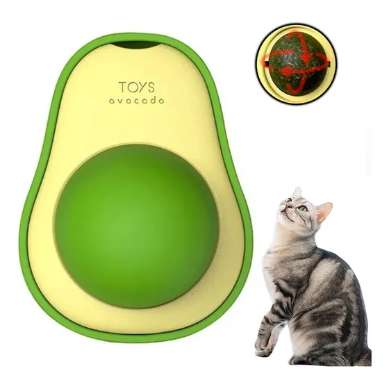 Brinquedo Para Gato Abacate Com Catnip Erva Gato Focospet