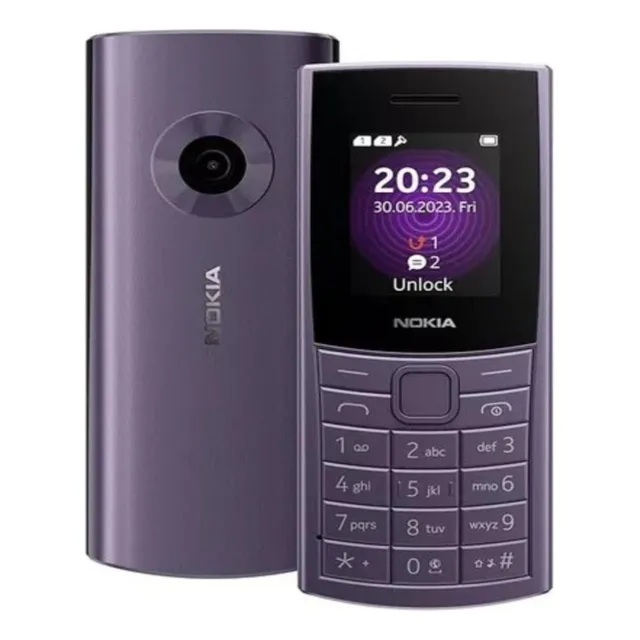Nokia 110 4G Dual SIM 128 MB violeta 48 MB RAM