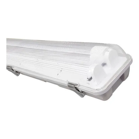 Paquete 10 Gabinetes Apv Con 2 Tubos Led T8 18w Luz Fria