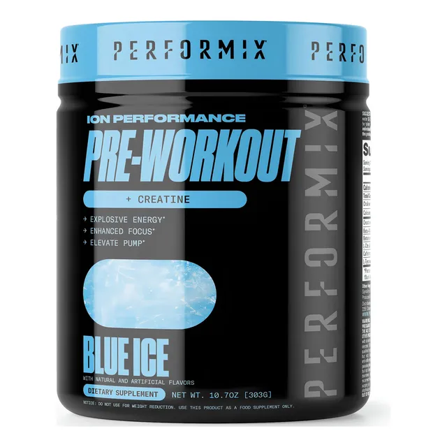 Bomba de refuerzo de iones Performix antes del entrenamiento, energía