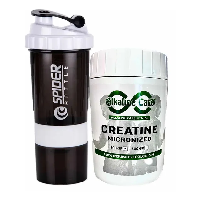 Creatina Micronizada 500gr + Shaker Gratis