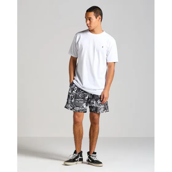 Camiseta Volcom Stone Blanks Branca