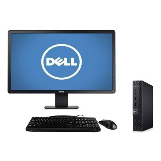 Cpu + Monitor Dell Optiplex 3050 Mini Core I3 8gb 240gb Ssd