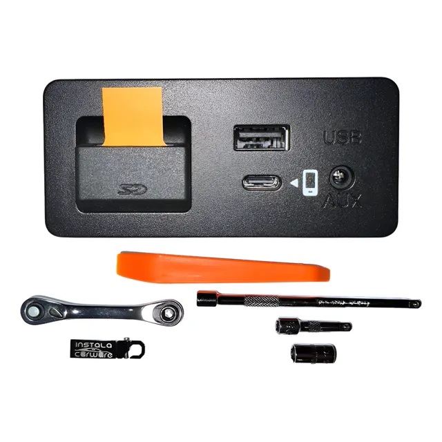 Mazda Carplay&aa Módulo Inalámbrico Usb-c + Kit Instalación