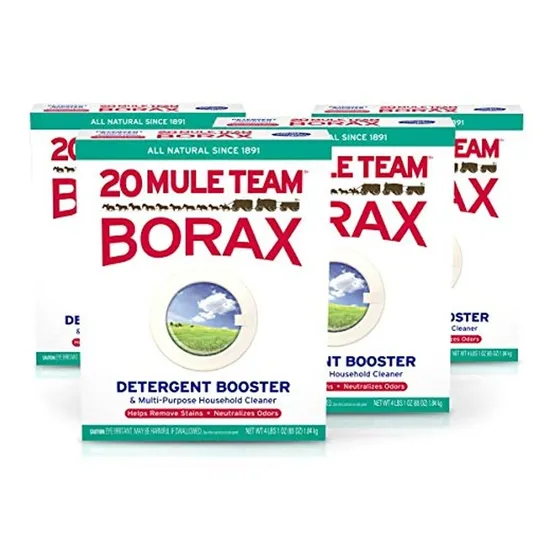 Detergente Natural De 1.8 Kg, 4 Unidades. 20 Mule Team