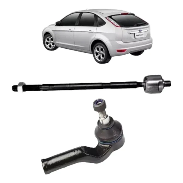 Braço Axial Terminal Direção Esquerdo Focus 2009 - 2010 - 2011 - 2012 - 2013