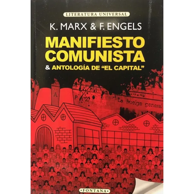 Manifiesto Comunista Y Antología De El Capital, De Marx Engels. Editorial Fontana, Tapa Blanda, Edición 1 En Español