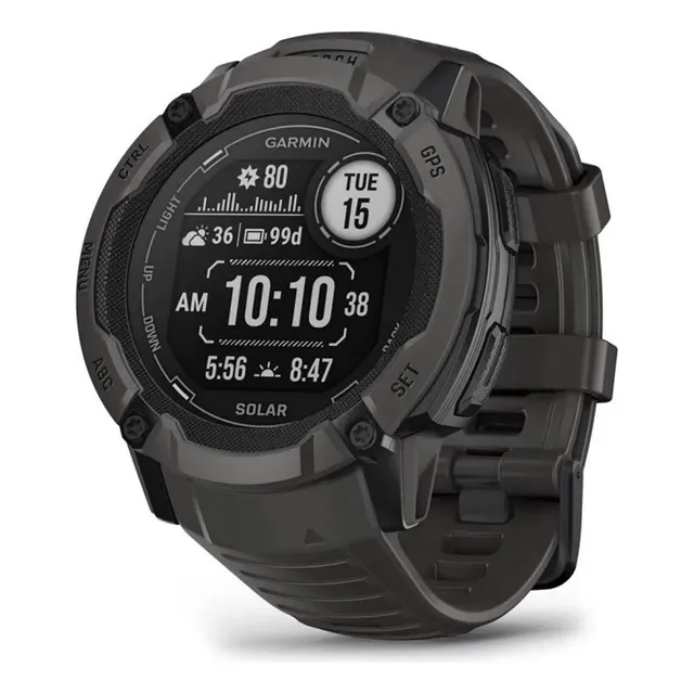 Smartwatch Instinct 2x Solar Graphite Caja Negro