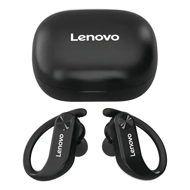 Auriculares gamer inalámbricos Lenovo LP7 negro