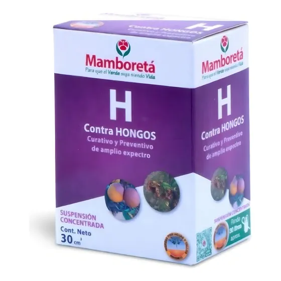 Fungicida Mamboretá® H 30cc Amplio Espectro Cura Y Previene